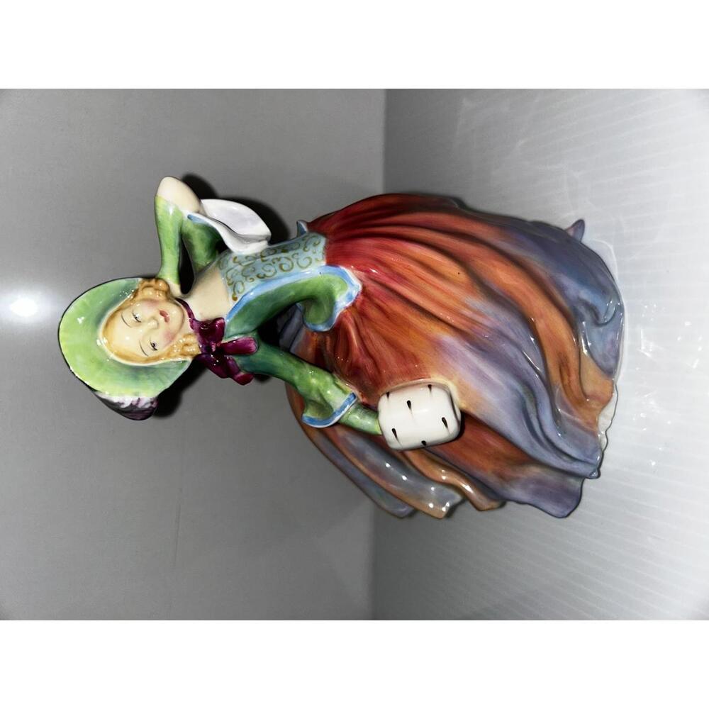 Royal Doulton Figurine, Autumn Breezes, 7.5"H